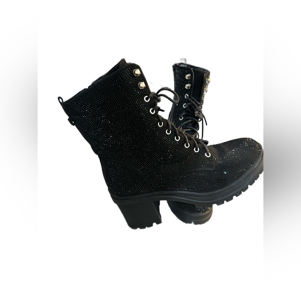 Black “Madden Girl” Women’s Sparkly Boots
